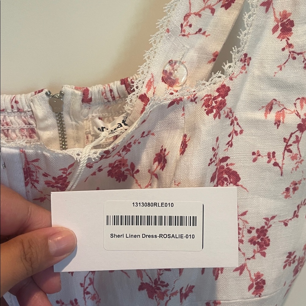Reformation Pink Floral Mini Dress - Picture 3 of 7